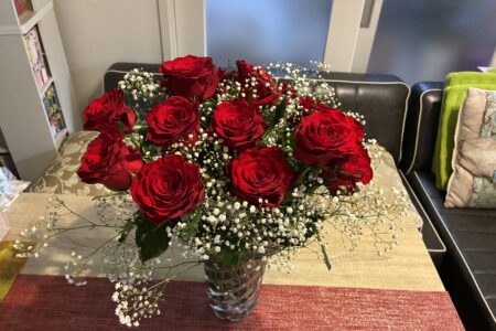 お家の花瓶へ💓