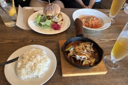 お料理も中々✨
